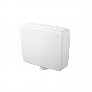 Réservoir de toilette blanc 6-7,5 L, boîtier externe - Product Image 3