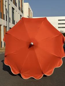 Moderno spiaggia Pagoda ombrello elegante in alluminio mobili da <span class=keywords><strong>esterno</strong></span> con 2.5m raggi <span class=keywords><strong>per</strong></span> uso <span class=keywords><strong>esterno</strong></span> - Product Image 4