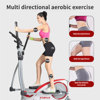 Kanglejia K8601H - Bicicleta Elíptica Eléctrica de Alta Calidad para Interiores, 3 en 1, con Resistencia Magnética, Pantalla LCD y Estructura Metálica