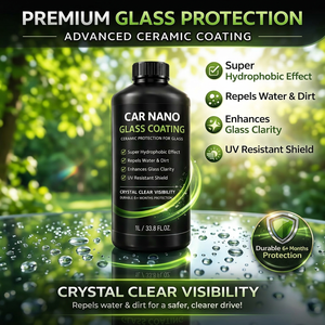 Recubrimiento de Vidrio Nano para Autos GRAPHONEX 1L, Protección Cerámica Superhidrófoba para una Visibilidad Cristalina - Product Image 4