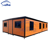 Maison conteneur modulaire pliante Petite maison en acier préfabriquée Villa Home Office Camping Design pliable