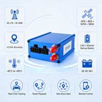 Traceur GPS 4G A10 avec indice de protection IP54, récepteur multi-fréquences QZSS L1, température de fonctionnement de -45 à 85°C pour la surveillance des flottes de véhicules, camions et voitures