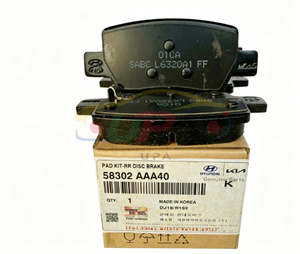 58302-AAA40 58302AAA40 KIT DE PLAQUES DE FREIN À DISQUE ARRIÈRE pour Hyundai Kia 58302 AAA40 - Product Image 1