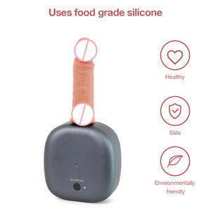 Nuevo estilo Dildo <span class=keywords><strong>Machine</strong></span> Ajuste de velocidad variable Modos de empuje vibratorio Juguetes anales para pareja - Product Image 4