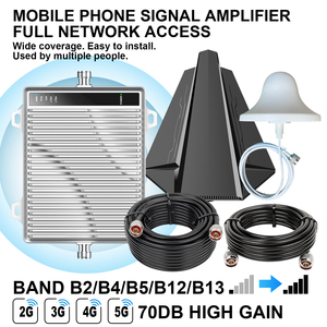 <span class=keywords><strong>Amplificador</strong></span> de <span class=keywords><strong>Señal</strong></span> Móvil de Cinco Bandas de 70DBI, Diseño Moderno, 700 850 1700 1900 2600MHz, <span class=keywords><strong>para</strong></span> Redes 4G y 5G - Product Image 3