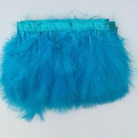 Rose couture tissu frange marabout dinde plume garniture pour enfant artisanat bricolage créatif carnaval costume vêtement jupe vêtements robe
