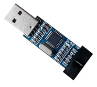 Programador QXT USB AVR ISP para ATMEGA8/16/32/128 com Processamento Embutido e Proteção de Auto-Recover