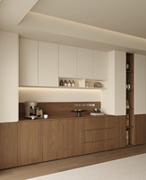 Aparador Moderno con Diseño de Madera para Sala de Estar, Mueble de Almacenamiento Modular Ecológico para Comedor, Hotel y Apartamento