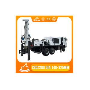 Xl Boor Dieselaangedreven Vrachtwagen Gemonteerde Hydraulische Waterputboorinstallatie 140-254Mm Gatdiameter 200M/350M/500M Diepte Pompkern - Product Image 1