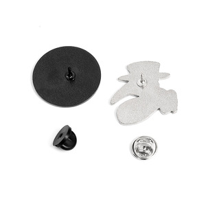 Broche en métal polyvalente DIY en gros, créative, en alliage, plaquée et gravée, avec motif <span class=keywords><strong>bec</strong></span> de médecin de la <span class=keywords><strong>peste</strong></span>, style dessin animé, pour vêtements en jean, avec message de prière - Product Image 3