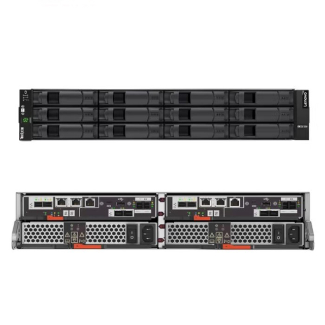 DE2000H ThinkSystem 16GB 4X16GB FC 5X10T SAS RAID5 Guide 3Y NEIW Storage Server for Stock USB