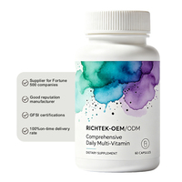 Capsules multivitaminées de haute qualité disponibles à prix réduits, sans OGM et sans gluten