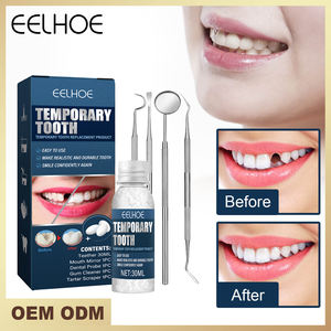 Ensemble de réparation de dents temporaires <span class=keywords><strong>colle</strong></span> adhésive <span class=keywords><strong>pour</strong></span> prothèse dentaire solide bricolage <span class=keywords><strong>colle</strong></span> <span class=keywords><strong>pour</strong></span> dents manquant <span class=keywords><strong>cassé</strong></span> perdu outil d'écart de dent de réparation moulable - Product Image 5