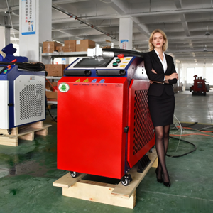 เครื่องทำความสะอาดเลเซอร์ชีพจร1000W พร้อมเครื่องทำน้ำเย็น - Product Image 2