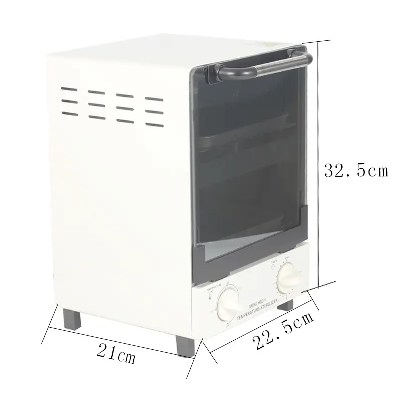 Шкаф для дезинфекции при высокой температуре, стерилизатор с 200 градусами тепла для ногтей, стерилизатор, пластиковый лоток для стерилизации, для пинцета