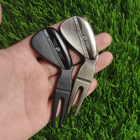 Outil de réparation de divots de golf en acier, fourche de réparation de gazon, accessoires de golf