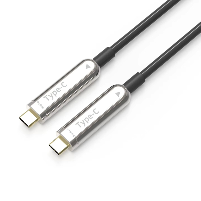 Customizable 5M 10M 100M Active Optical USB 3.1 Type C AOC Cable for Video Gaming Speakers Monitors DVD Players 8K 60HZ