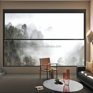 Fenêtre coulissante verticale automatique moderne en aluminium à double vitrage intelligent avec levage électrique - Product Image 2