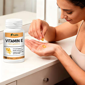 Cápsulas de Vitamina <span class=keywords><strong>E</strong></span> Orgânica Hidratante Fulife (Grau Alimentício) - Antioxidante <span class=keywords><strong>e</strong></span> Suporte à Imunidade, 2 por Dia para Uso Adulto - Product Image 5