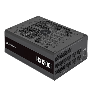 พาวเวอร์ซัพพลายสำหรับคอมพิวเตอร์ New Cor-Sair HX1200i แบบถอดสายได้ทุกสาย 80 PLUS Platinum PCIe 5.0 1200W เสียงรบกวนต่ำพิเศษ สำหรับเคสคอมพิวเตอร์ ใช้งานร่วมกันได้ - Product Image 1