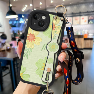 Iphone15 trường hợp điện thoại iphone14promax của phụ nữ 12pro chống rơi 13 Crossbody Mini với dây buộc <span class=keywords><strong>x</strong></span> trường hợp mềm - Product Image 4