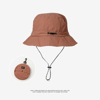 Chapeau Bob Pliable Imperméable Personnalisé de Haute Qualité à Séchage Rapide et Compact pour la Randonnée, les Voyages et la Protection Solaire en Extérieur