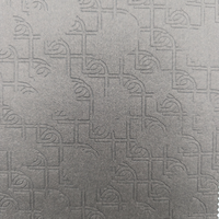 Tissu en similicuir PU polyester de designer, respirant, doux, léger, anti-moisissure, résistant à l'abrasion, 320 GSM, vente en gros