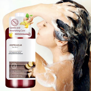 Extrait de gingembre bio traitement capillaire shampooing et <span class=keywords><strong>après</strong></span>-shampooing ensemble de soins capillaires pour la croissance des <span class=keywords><strong>cheveux</strong></span> - Product Image 1