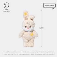 Peluche Lapin Mignon et Amusant, Adorable Poupée Légèrement Maladroite, Animal en Peluche Ultra-Doux, Compagnon Apaisant, Cadeau d'Anniversaire Parfait