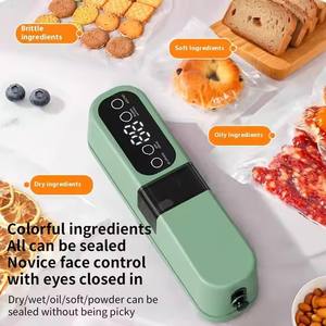 Machine de mise sous vide automatique mini portable <span class=keywords><strong>sans</strong></span> <span class=keywords><strong>fil</strong></span> 4 en 1 en gros avec sacs de conservation des aliments - Product Image 3