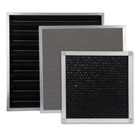 Filter udara efisiensi utama, sarang lebah Aluminium, Filter 99.99% debu 5um. Filter karbon aktif kustom tersedia
