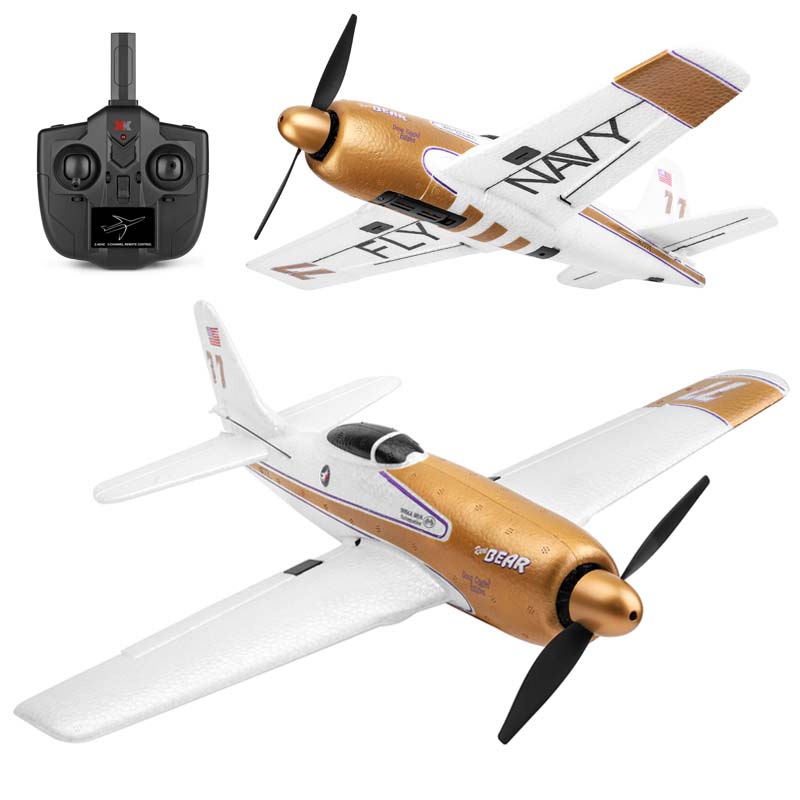 Rare Bear A260 F8F Air Racer RC Glider - 6G 4CH Stunt Plane