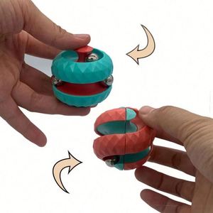 Jouets anti-stress Fidget Orbit : Jeux de puzzle, labyrinthe, cube gyroscopique, pinball, jeux de billes, cadeaux pour enfants et adultes - Product Image 3