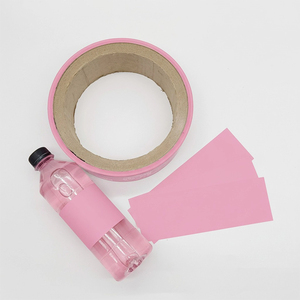 Nhựa thu nhỏ bọc nhãn phim CuộN tùy chỉnh thiết kế Pet PVC bọc chai nhãn co tay áo cho chai bao bì nhựa - Product Image 4