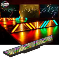 Projecteur de scène LED rétro 300W, 5 perles de lampe COB, effet stroboscopique et wash de couleur, DMX512 RDM pour DJ, discothèque et événements en direct