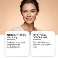 Fond de Teint Correcteur Intelligent à Changement de Couleur, Adaptation au Teint, Longue Tenue, Respirant, Effet Soft Focus, 30ml, Vente en Gros