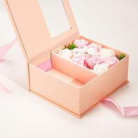 Cajas de Regalo para Damas de Honor con Diseño Moderno, Cajas de Regalo con Ventana Impresas de Lujo, Venta al por Mayor para Regalos