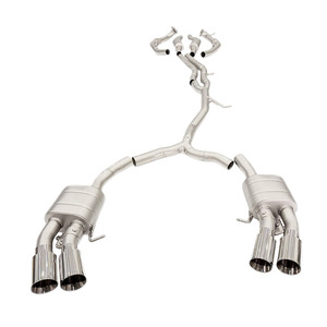 <span class=keywords><strong>Escape</strong></span> Catback para <span class=keywords><strong>Audi</strong></span> S4 <span class=keywords><strong>S5</strong></span> B9 3.0t, Tubo de <span class=keywords><strong>Escape</strong></span> Valvetronic de Acero Inoxidable con Tubo Delantero - Product Image 1