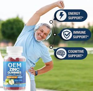 วิต้าฮอลล์ ผลิตภัณฑ์เสริมอาหารสังกะสีแบบ OEM ผลิตตามความต้องการ  วิตามินและแร่ธาตุในรูปแบบกัมมี่ ดูดซึมได้ดี สำหรับเสริมสร้างพลัง - Product Image 3