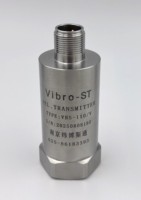 Transmetteur de vibrations à montage fileté, technologie magnétoélectrique, sortie 4-20 mA, forte résistance aux interférences