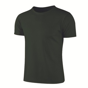 T-Shirt da uomo in bianco maglietta a manica corta con stampa a sublimazione personalizzata in poliestere Dry Fit - Product Image 4
