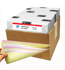 Nhà cung cấp một lớp RAM 70 75 80gram inkless tấm màu papel A4 Kích thước giấy trong hộp 5 reams cho máy in phun Laser Fax Photocopy in
