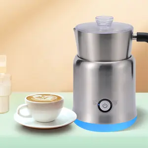 Tự động cà phê trộn sữa Frother điện máy rửa chén an toàn tự động có thể tháo rời sữa Frother Cappuccino máy