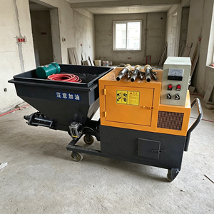 Máquina Eléctrica de Pulverización de Mortero de Alto Rendimiento, Pulverización Uniforme y Fuerte Adhesión <span class=keywords><strong>para</strong></span> Trabajos de Enlucido de Paredes - Product Image 6