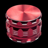 Broyeur à cigarettes en alliage d'aluminium, manuel, 63 mm, très vendu à l'international.