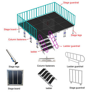Palco Portatile Usato in Vendita/Piattaforma Palco per <span class=keywords><strong>Concerti</strong></span> ed Eventi all'Aperto/Piattaforma Palco per Eventi Esterni - Product Image 2