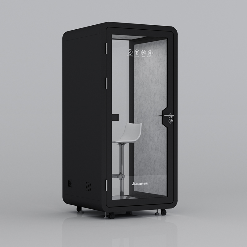 Modern Wooden Telephone Booth for Office