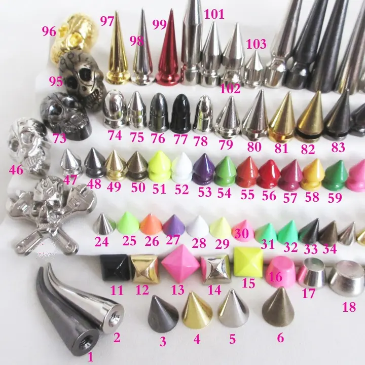 Guangzhou Zixiong Screw back punk spike studs