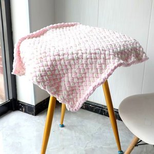 HENGYI 100% benang Loop jari poliester grosir rajutan tangan Chunky Chenille pola mewah benang Puffy - Product Image 4
