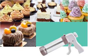 Nuevo Producto Popular: Prensa de Galletas con Agarre Cómodo, Mini Prensa Manual para Galletas Spritz, Cortador de Galletas para Cocina - Product Image 5